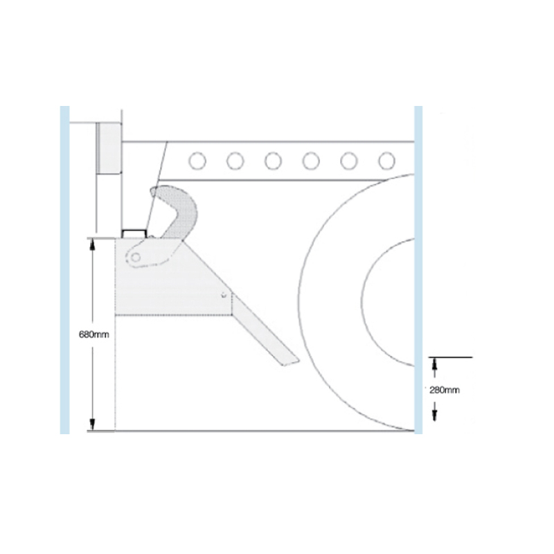 CHR-600 Industrial Rotary Hook Lock/Truck Restraint